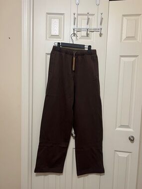 SKIMS sweat pants/ lounge cotton fleece.